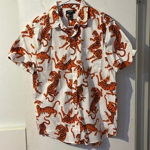 Tiger forever 21 shirt